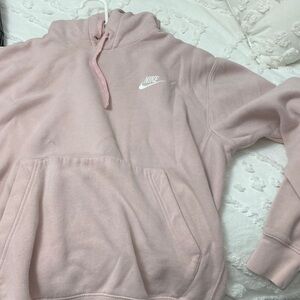 Nike Light Pink Pullover Hoodie